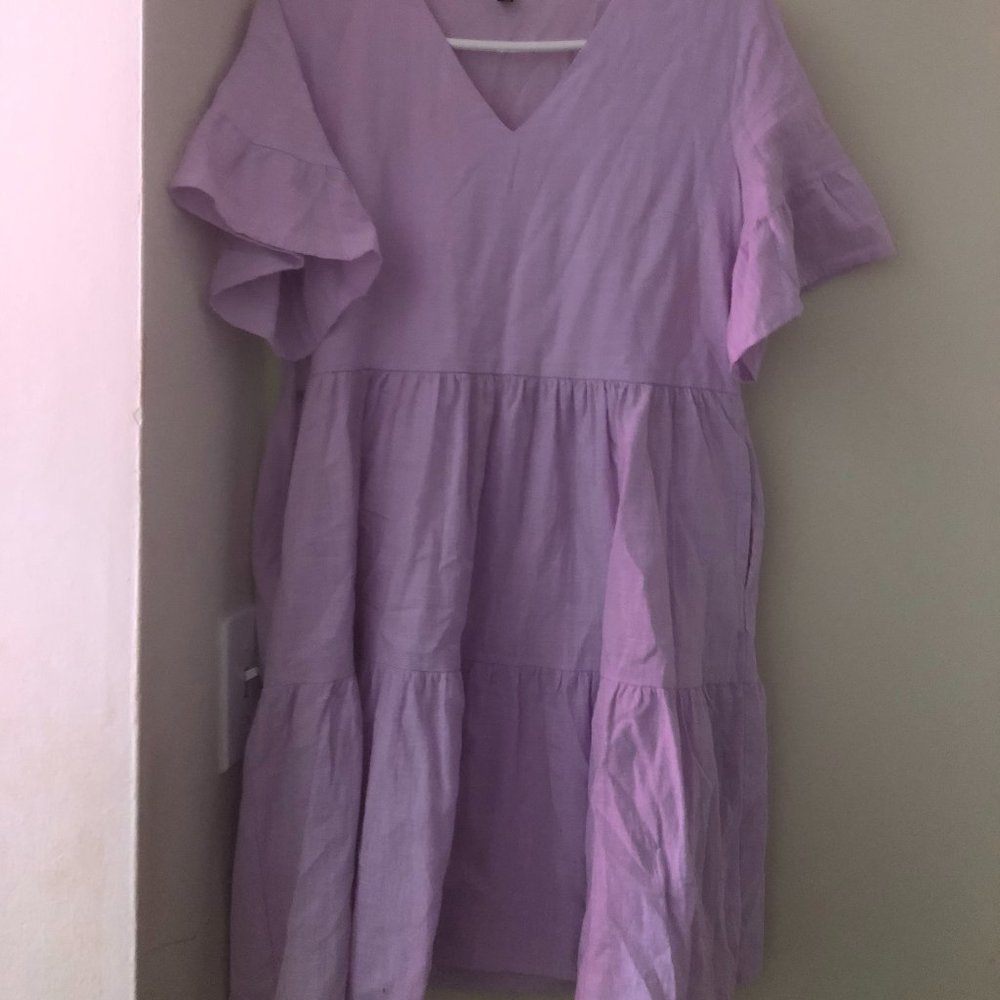 Purple dress